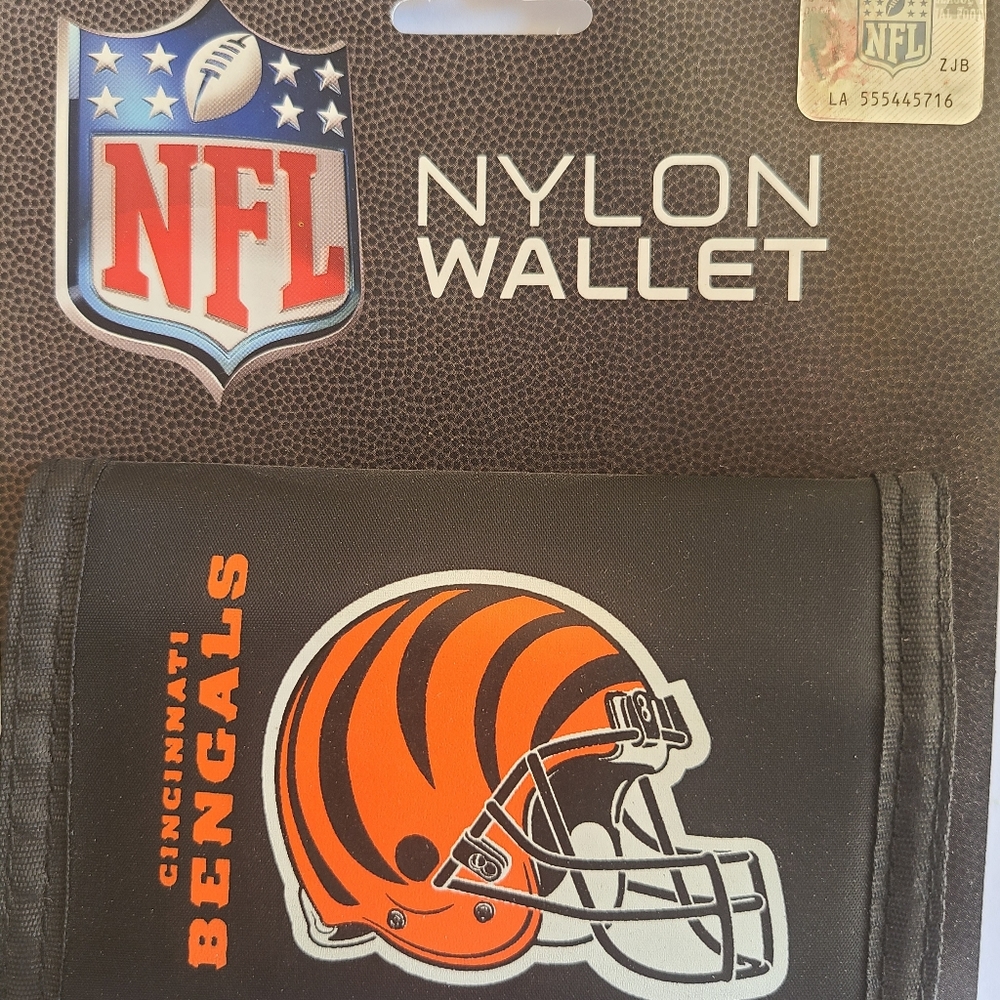 Cincinnati Bengals nylon wallet